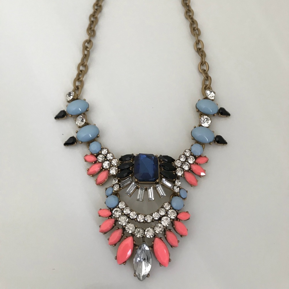 J. Crew crystal necklace